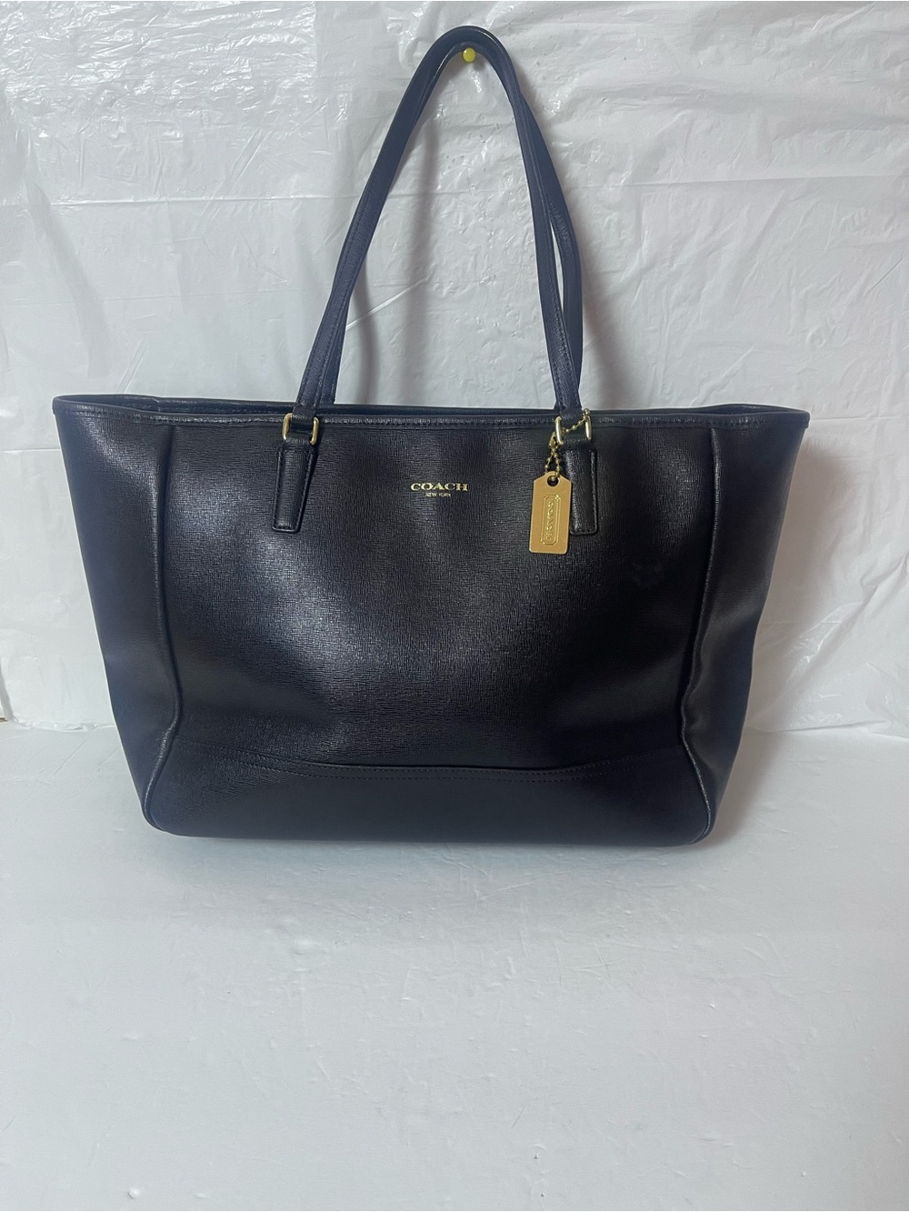 Coach 23576 Saffiano Leather City Tote